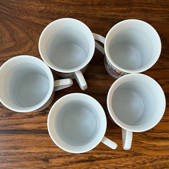 JLMENAU Graf Von Kenneberg 5 Ribbed Floral Mug Germany GDR 8 oz - Picture 12 of 15